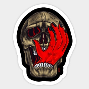 The devil within Sticker